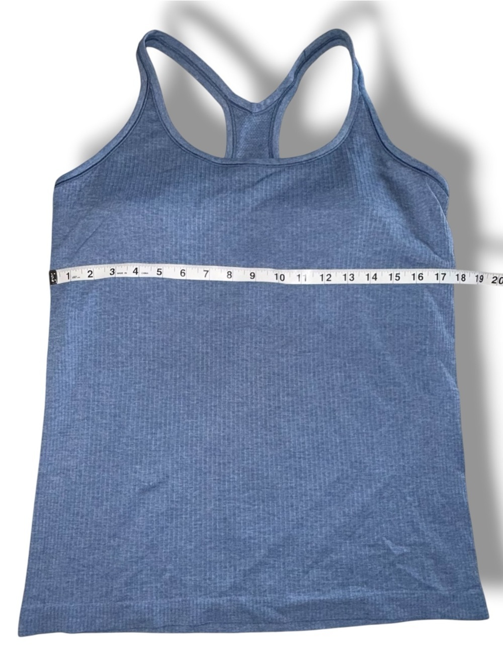 NWT LULULEMON Ebb to Street Tank - 14 Washed Denim - Picture 9 of 10
